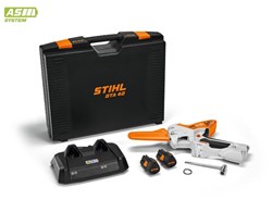 STIHL Akku Gehölzschneider GTA 40 SET, mit 2 Akku und Schnellladegerät